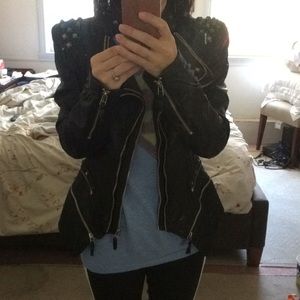 Shalang M pleather jacket.